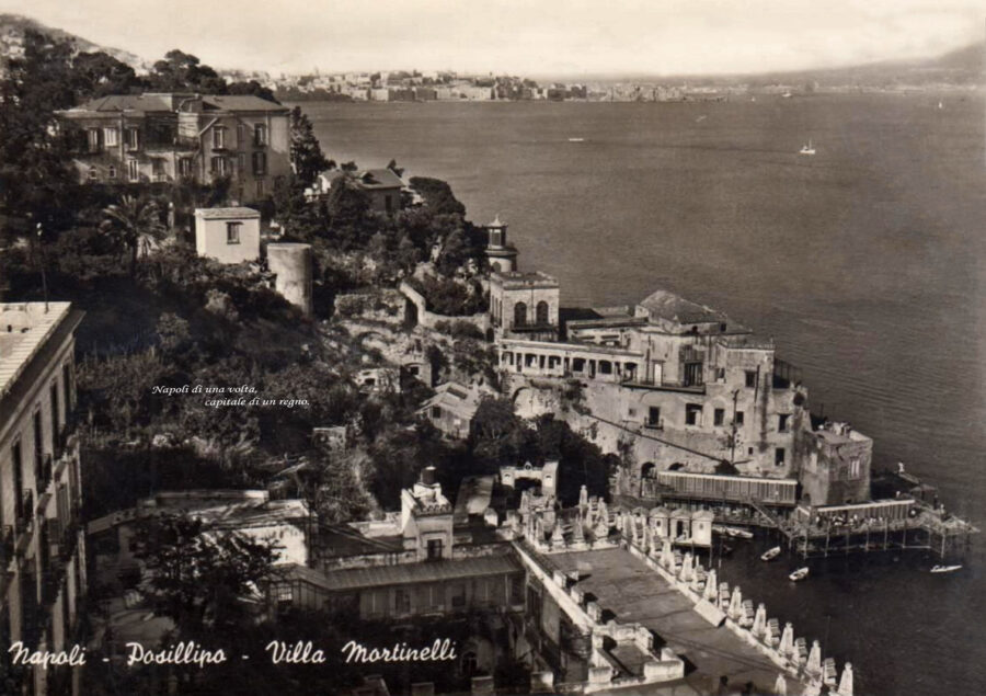 Panorama di Posillipo con Villa Martinelli, 1955